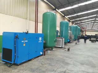 东阳通用储气罐-赛轮金宇轮胎使用现场